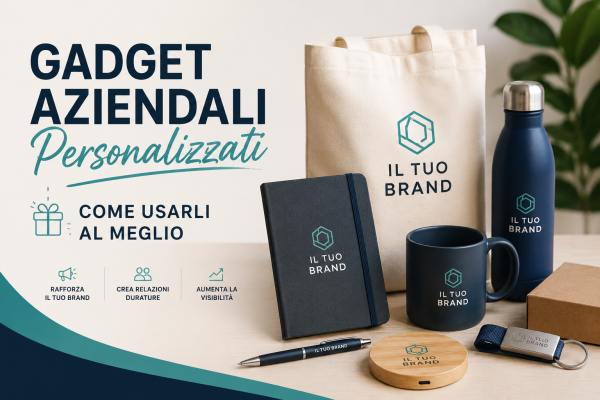Gadget Aziendali Personalizzati: Come Trasformare un Oggetto in uno Strumento di Marketing